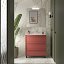Mueble de baño Attila con patas 3 cajones red satin de Salgar